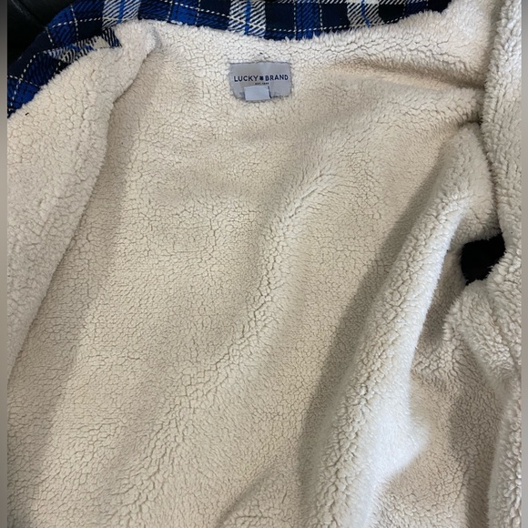 Lucky Brand Plaid Button-Up - Picture 2 of 3